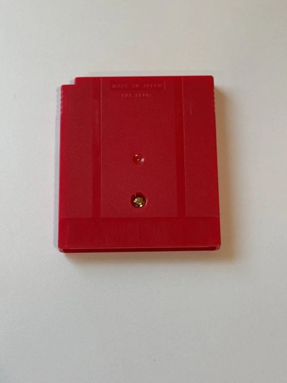 Pokemon Red Version Game Boy DMG-APAE-USA Cartridge Tested ESRB E Nintendo